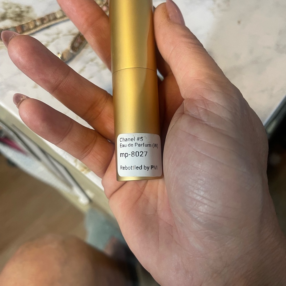 Calabasas Gold Perfume Atomizer Chanel no 5 - Picture 4 of 6